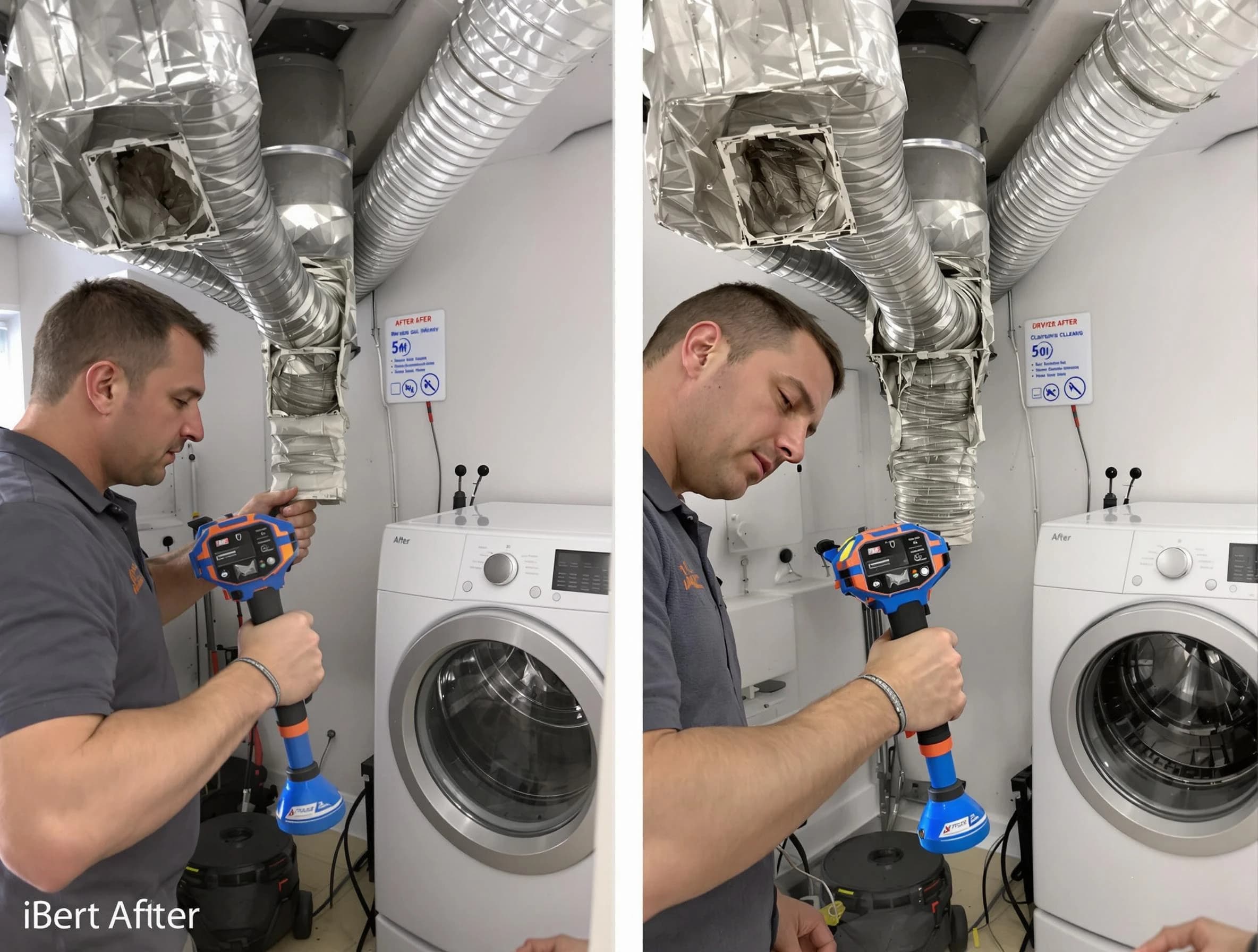 Professional clogged vent cleaning by Moreno Valley Dryer Vent Cleaning in Moreno Valley