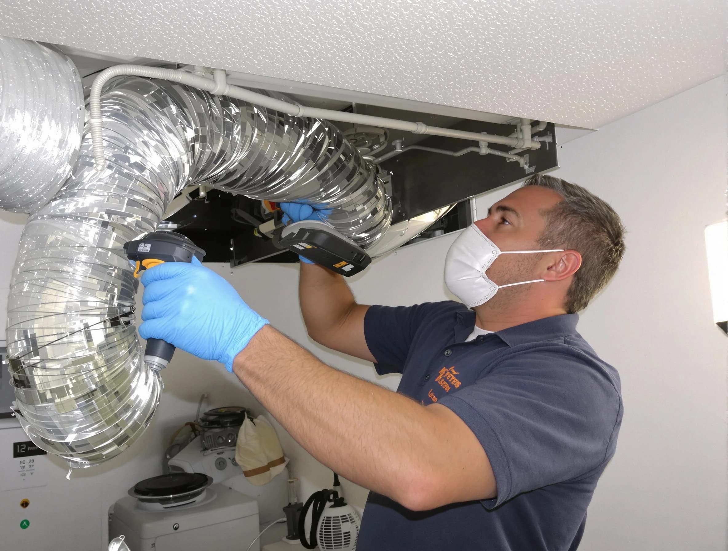 Moreno Valley Dryer Vent Cleaning professional performing thorough residential dryer vent cleaning in Moreno Valley