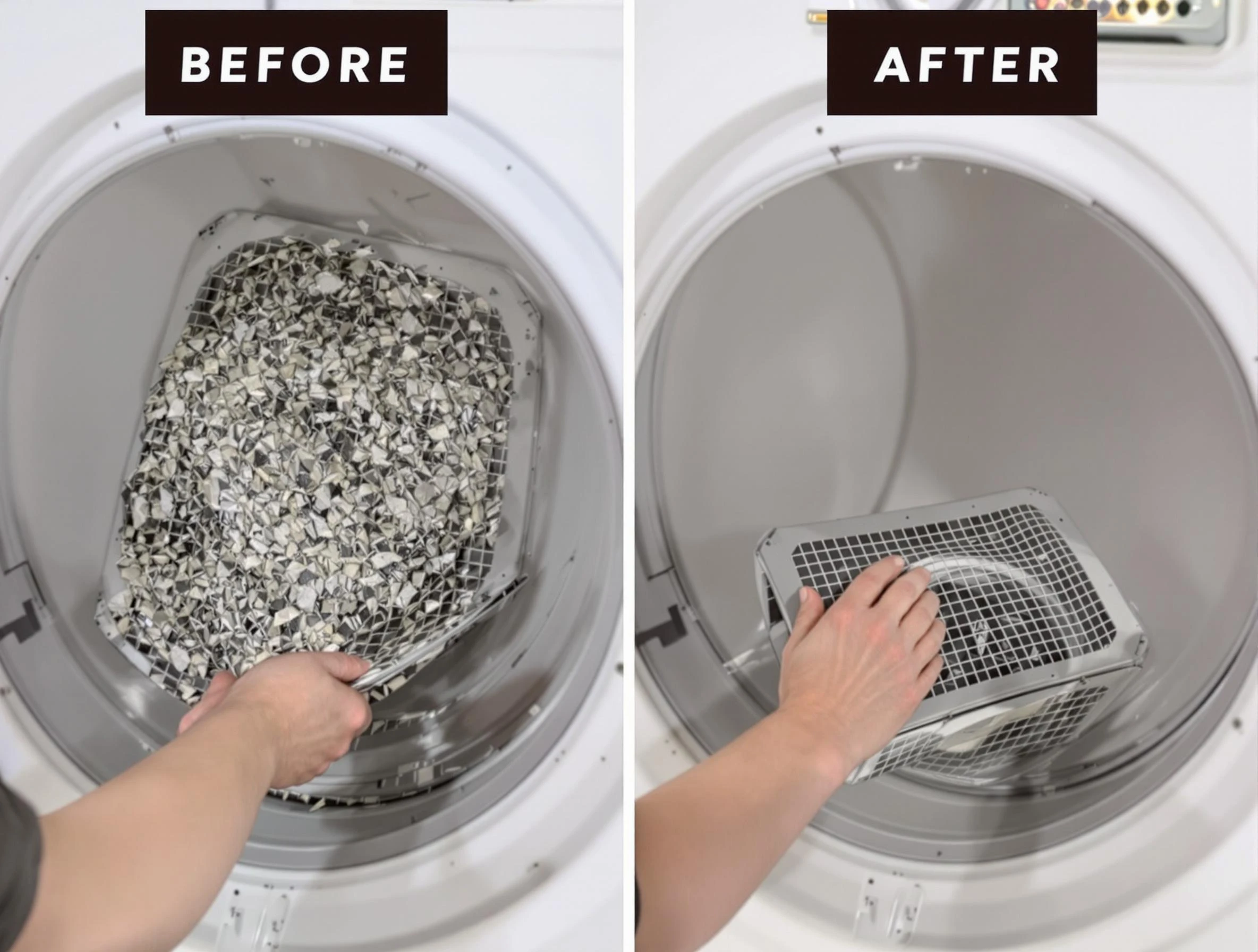 Professional lint trap cleaning by Moreno Valley Dryer Vent Cleaning in Moreno Valley