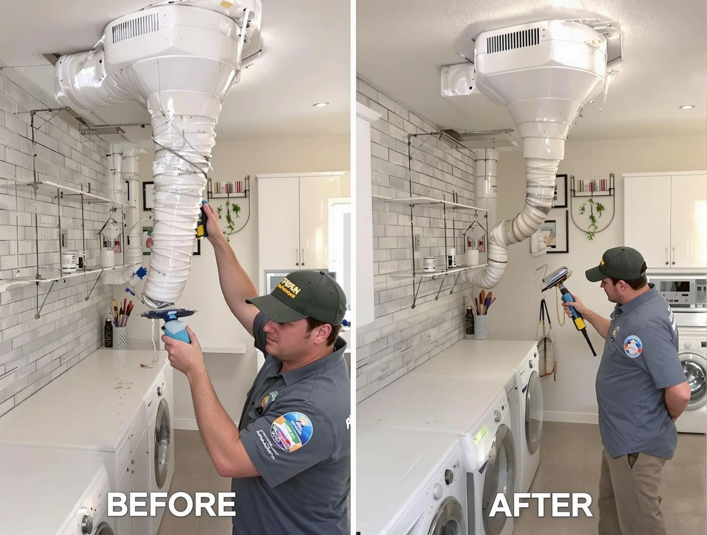 Professional dryer exhaust vent cleaning by Moreno Valley Dryer Vent Cleaning in Moreno Valley
