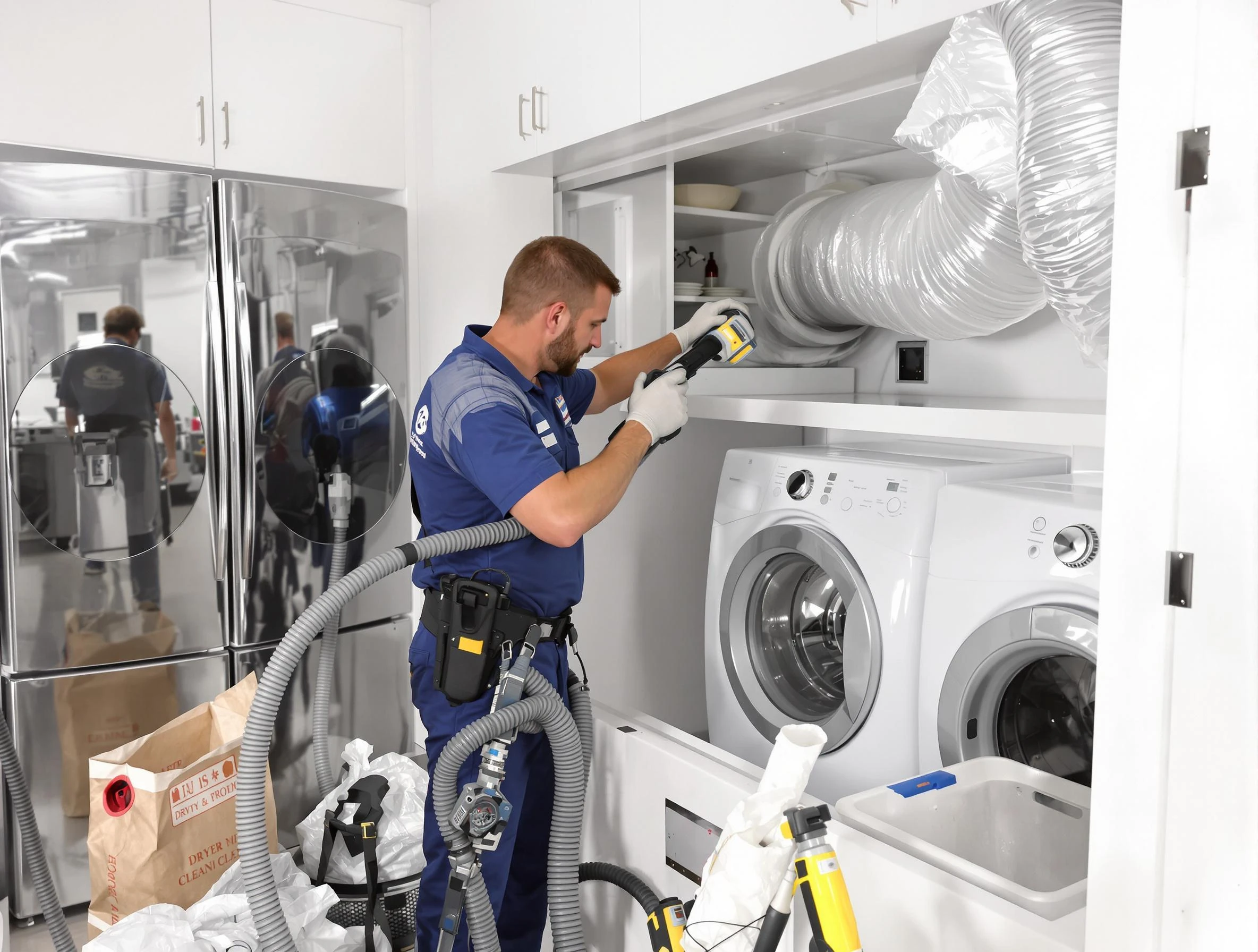 Professional duct cleaning by Moreno Valley Dryer Vent Cleaning in Moreno Valley