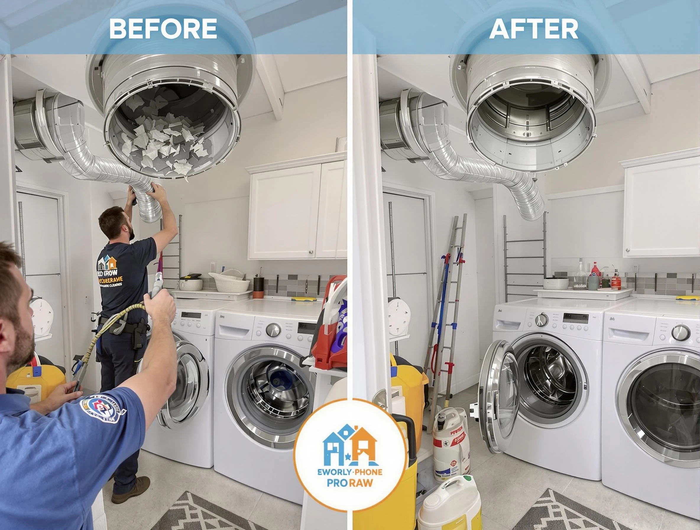 Residential dryer vent cleaning by Moreno Valley Dryer Vent Cleaning in Moreno Valley